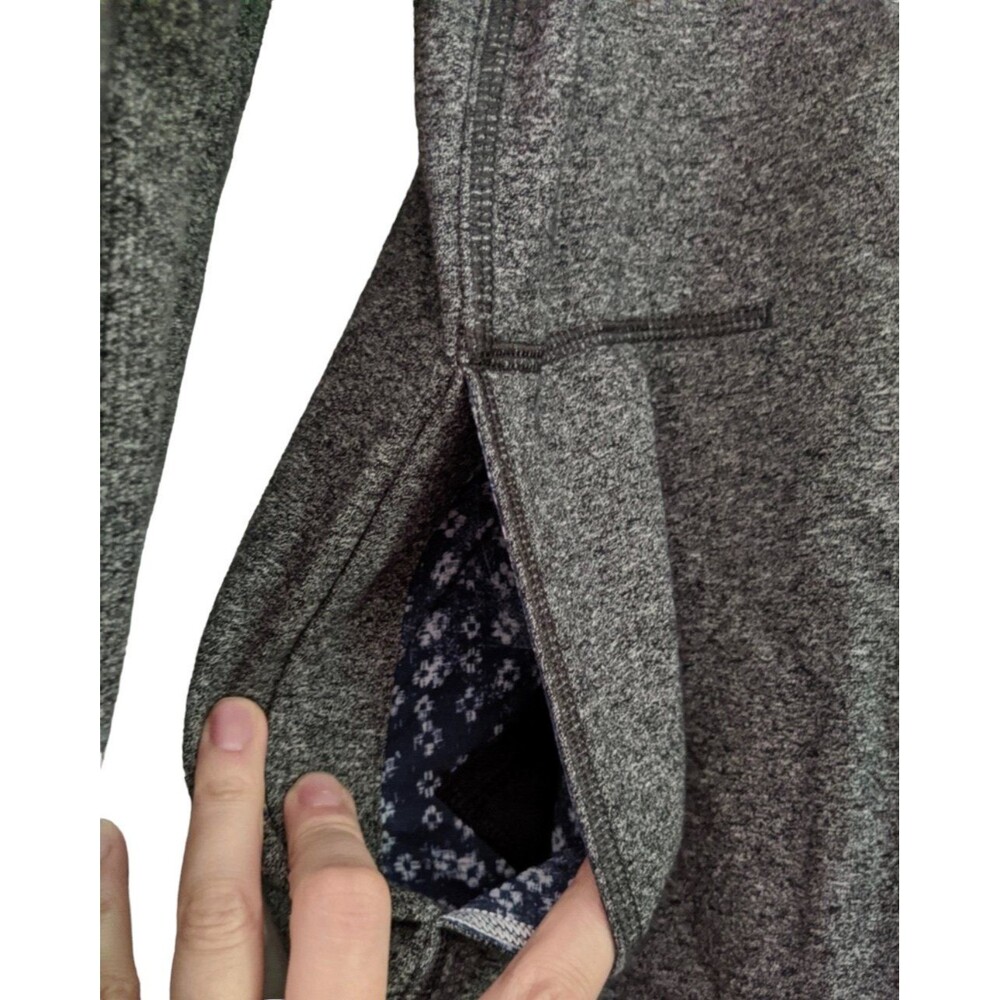 Lululemon Exhalation II Heathered Pullover Size 10 - Picture 6 of 9